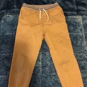 Cat + Jack brown jogger pants
